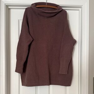 Free People Ottoman Slouchy Tunic - Dusty Mauve